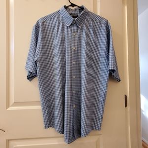 Puritan Checkered Buttondown Short Sleeve Shirt